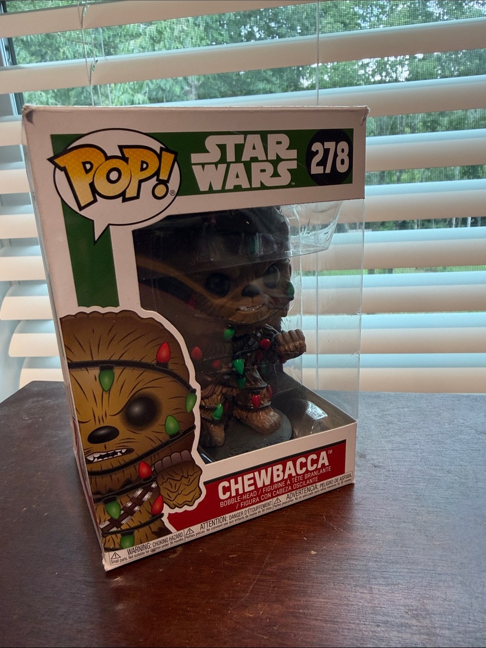 Star Wars Chewbacca Pop! Figure with Red and Green Lights